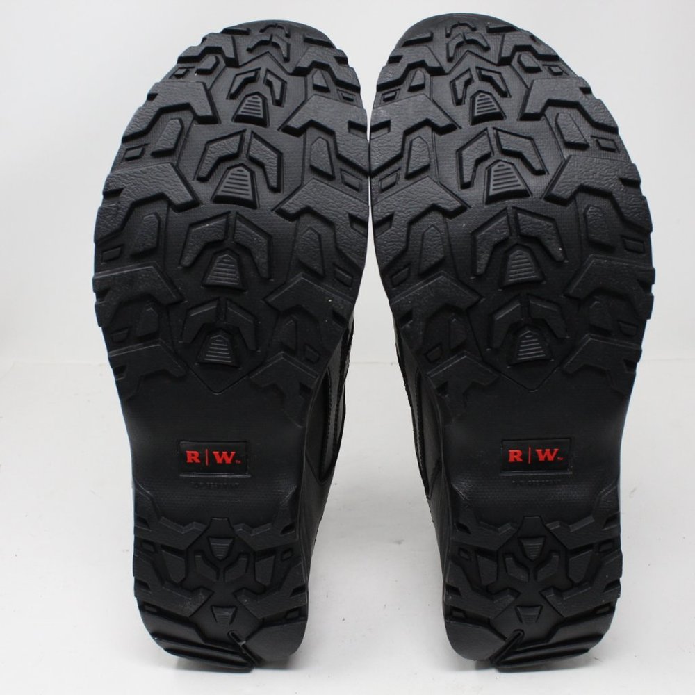 Red Wing Shoes NWOT Men's 12 e2 Black Oxford Aluminum Toe 6337 Lace Up Safety - Picture 11 of 15